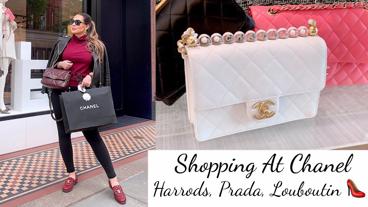Come Shopping With Me At CHANEL 21s Spring Summer Collection & New In Designer Shoes In Harrods