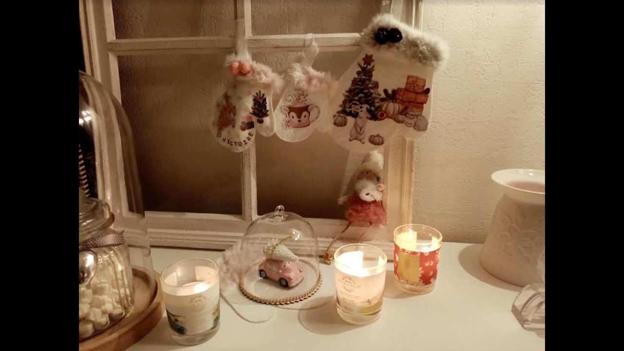 TUTO NOEL UN GANT DEVIENT UNE MOUFLE