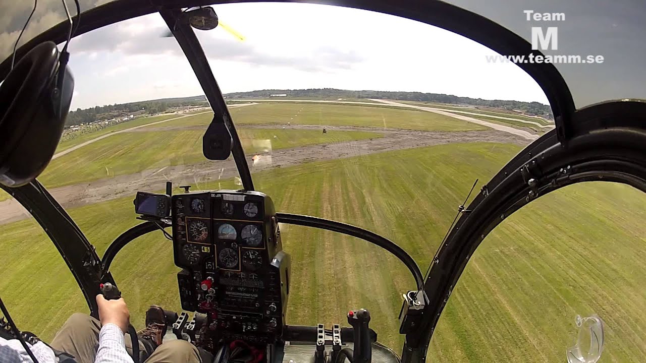Cockpit video Hughes 269 hkp 5
