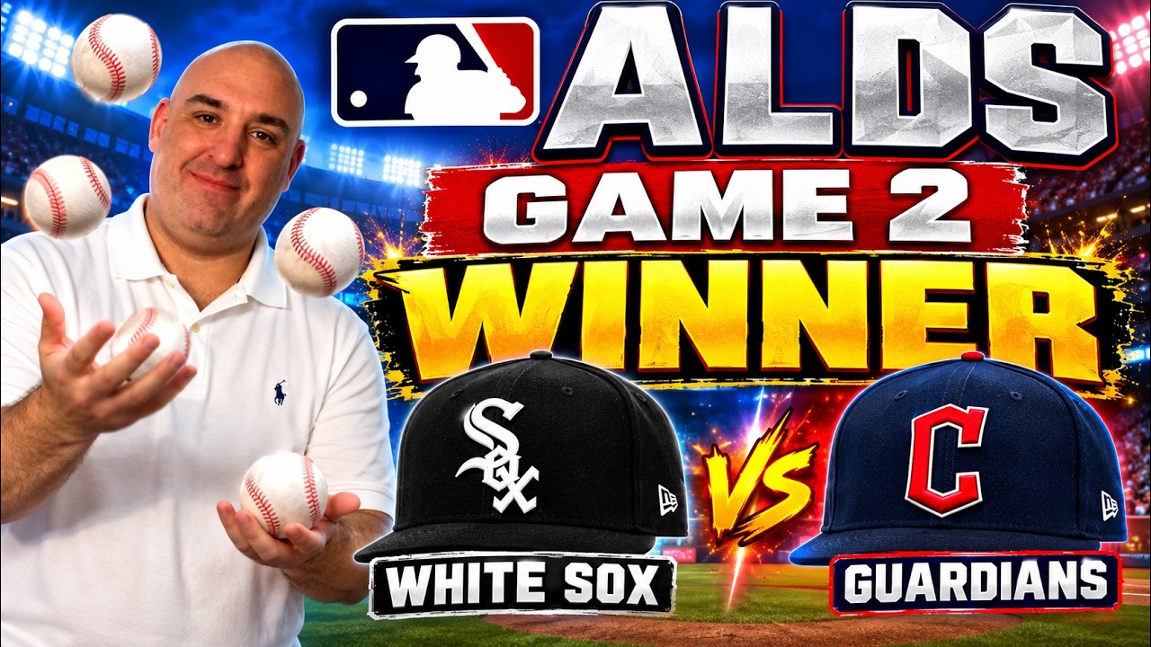 ALDS White Sox vs Guardians Pick + Prediction | MLB Playoff Picks | Sean Higgs #ALDS #mlbplayoffs