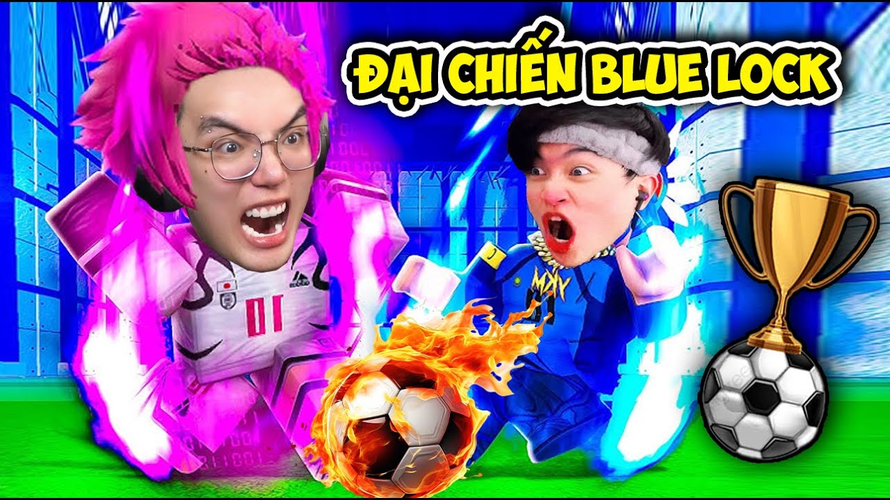 PHONG CẬN VÀ SIRO ĐẠI CHIẾN ĐÁ BÓNG BLUE LOCK TRONG ROBLOX