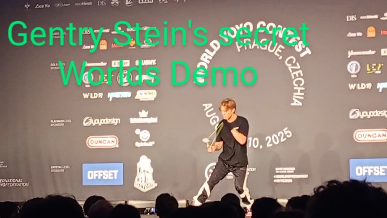 Gentry Stein's 🤫secret🤫 World yo-yo contest demo 
