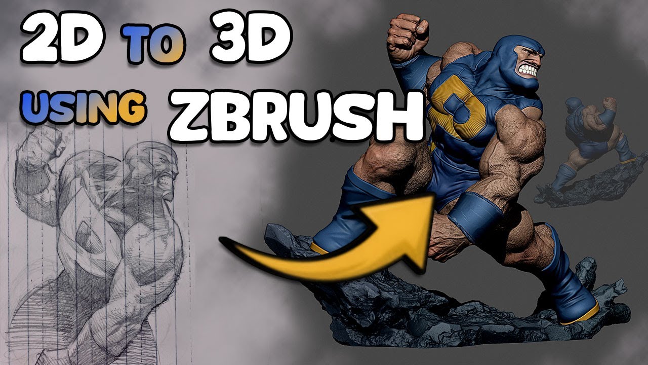 Puck - FanArt | ZBrush Speedsculpting | 7h | Inspired by the art of Robert Willis | Classic Music