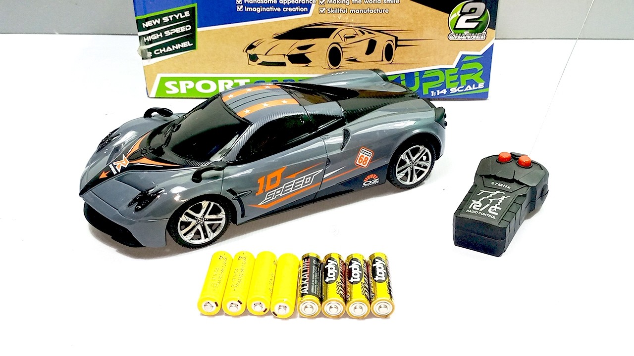 Unboxing RC remote control car model