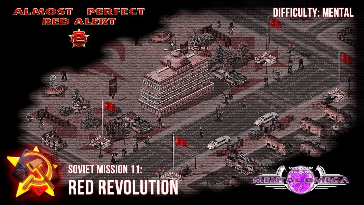 Mental Omega 3.3.6 // Almost Perfect Red Alert 2  // Soviet Mission 11: Red Revolution (Mental)