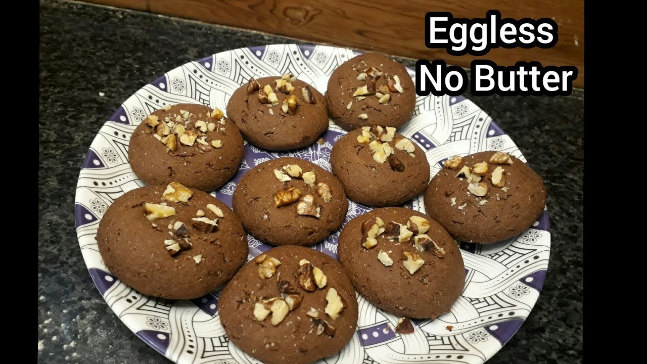 |Chocolate Nankhatai| |manahil in the kitchen| |Naakhatai| |Eggless| |No Butter|