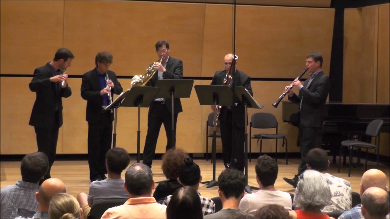 Piazzolla Libertango (excerpt) - Tel Aviv Wind Quintet / חמישיית תל-אביב