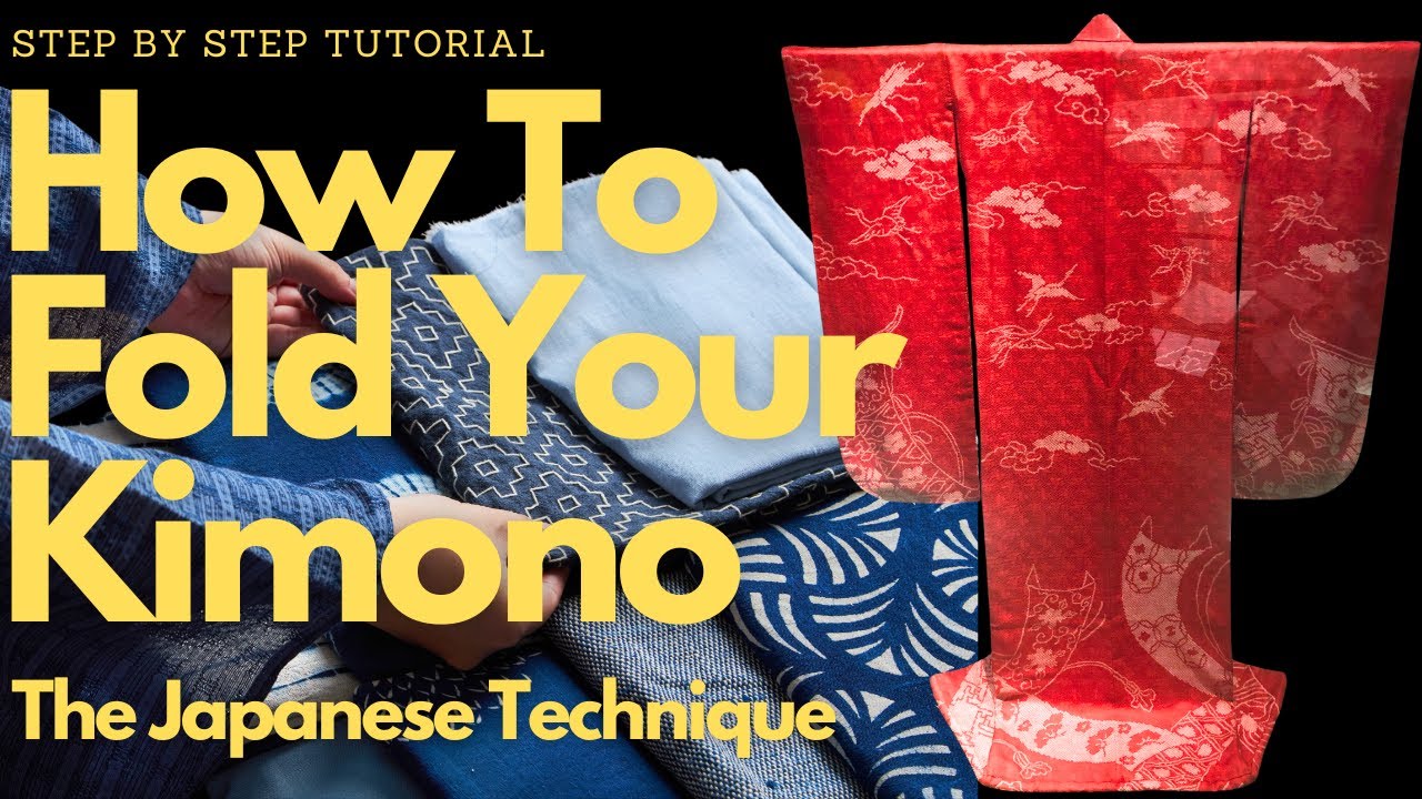 How To Fold Your Kimono. The RIGHT Way (Step By Step Tutorial)