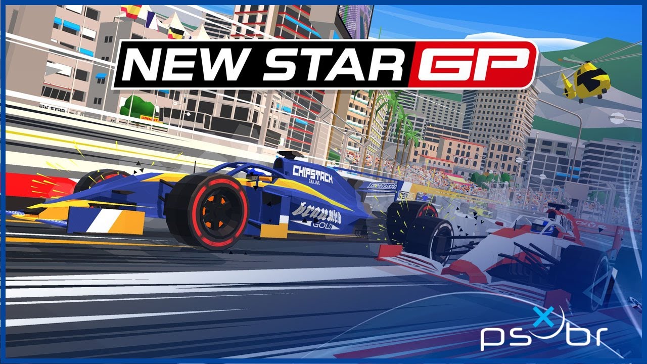 New Star GP (PS4) - Gameplay - Primeiros 28 Minutos - Legendado PT-BR