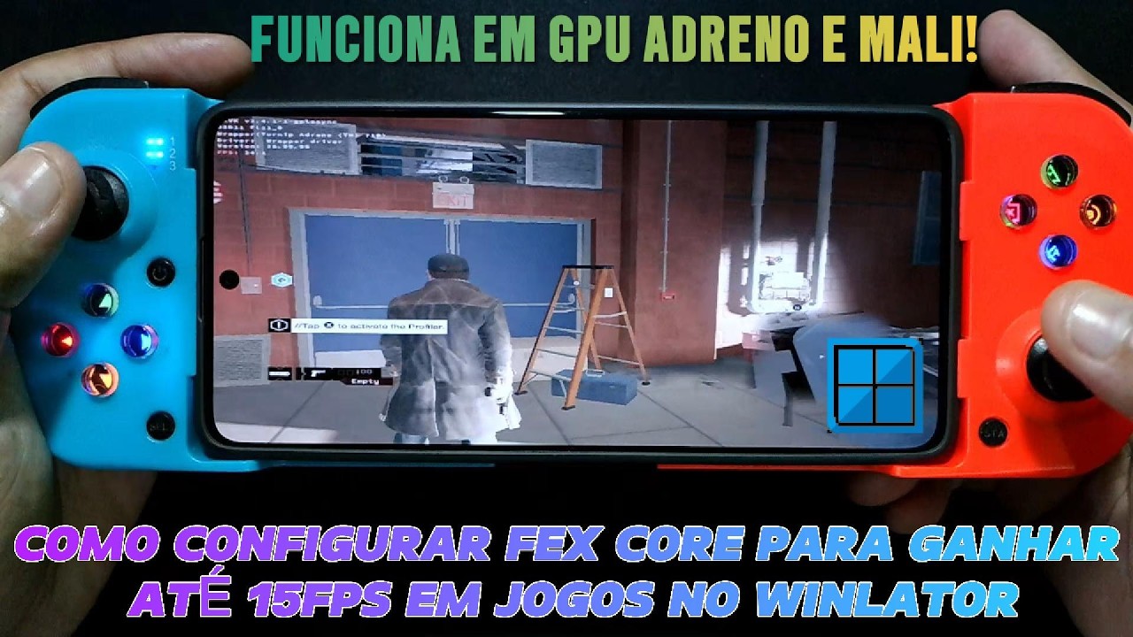 WINLATOR LUDASHI COMO CONFIGURAR FEX CORE E TER ATÉ 15FPS A MAIS EM JOGOS EM GPU MALI E ADRENO!