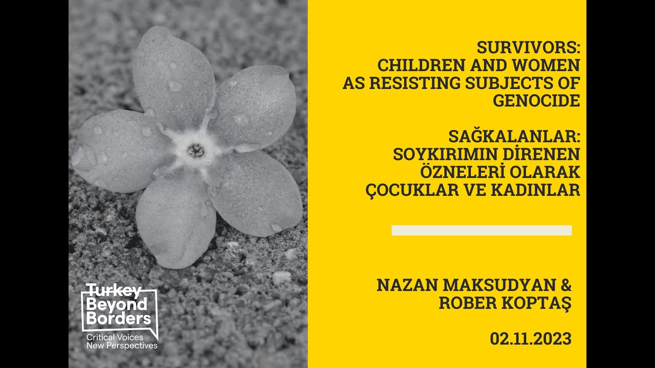 Prof. Nazan Maksudyan & Rober Koptaş One Part/Tek Bölüm