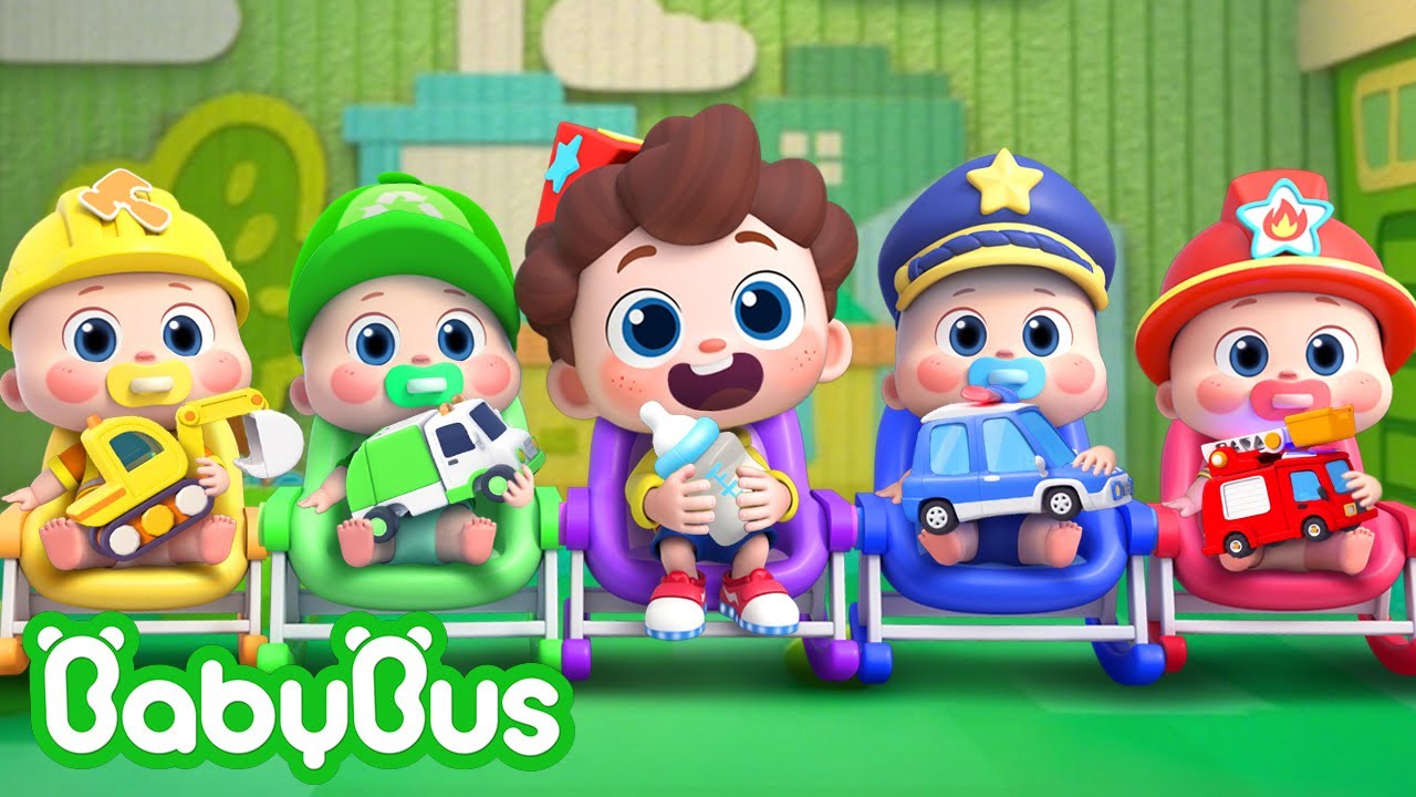 A Casa de Brinquedos e Profissões | Canção das Profissões | Músicas Infantis | Sim! Neo | BabyBus