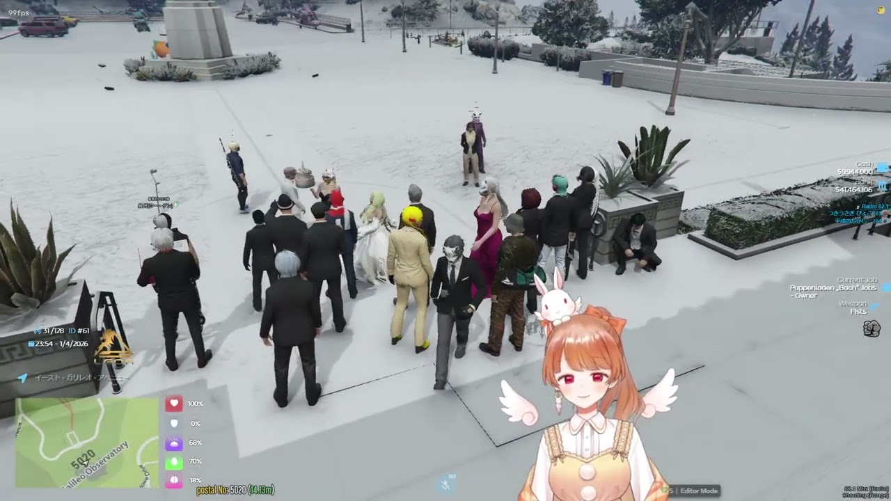 〖2026/01/04 #GTA5/ #リオグラ 本公開〗したいよね。いいこと。🌙✨つきうさぎ ぴょこ してん ✨🐰128にちめ🔰②〖らいり。/#VTuber〗