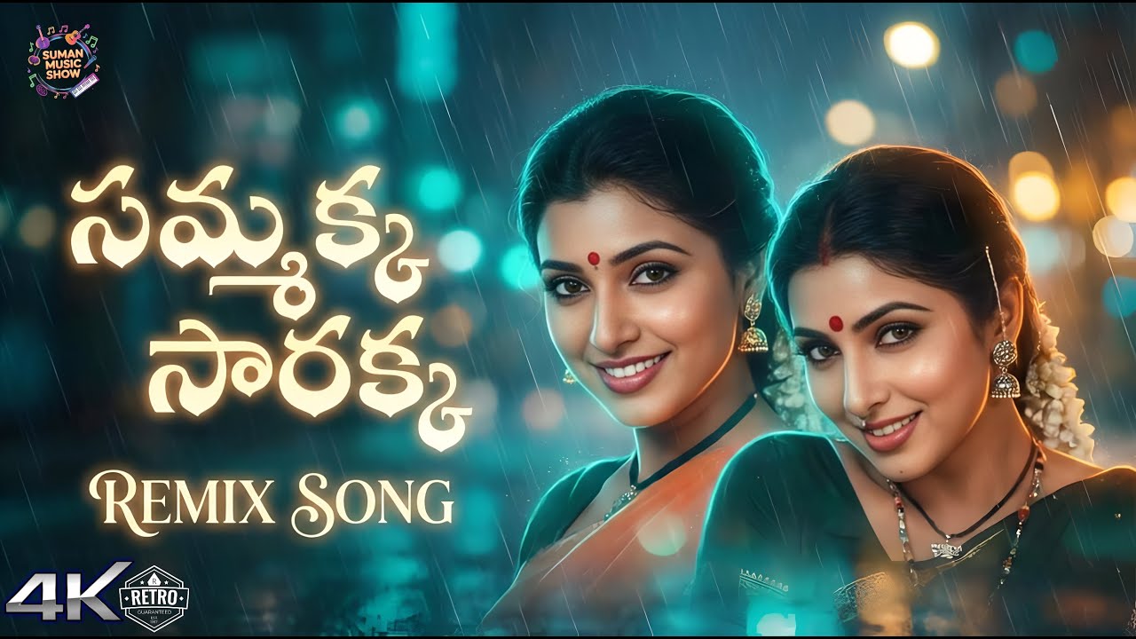 Andaala Puttina Remix Audio Song | Sammakka Saarakka | Dasari Narayana Rao | Ramya Krishnan | Roja