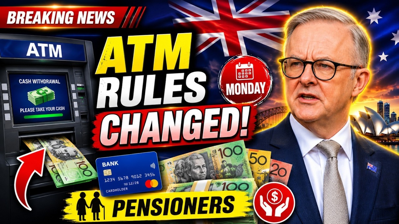 Australian Banks Change ATM Cash Withdrawal Rules From Monday &mdash; Pensioners Must Know