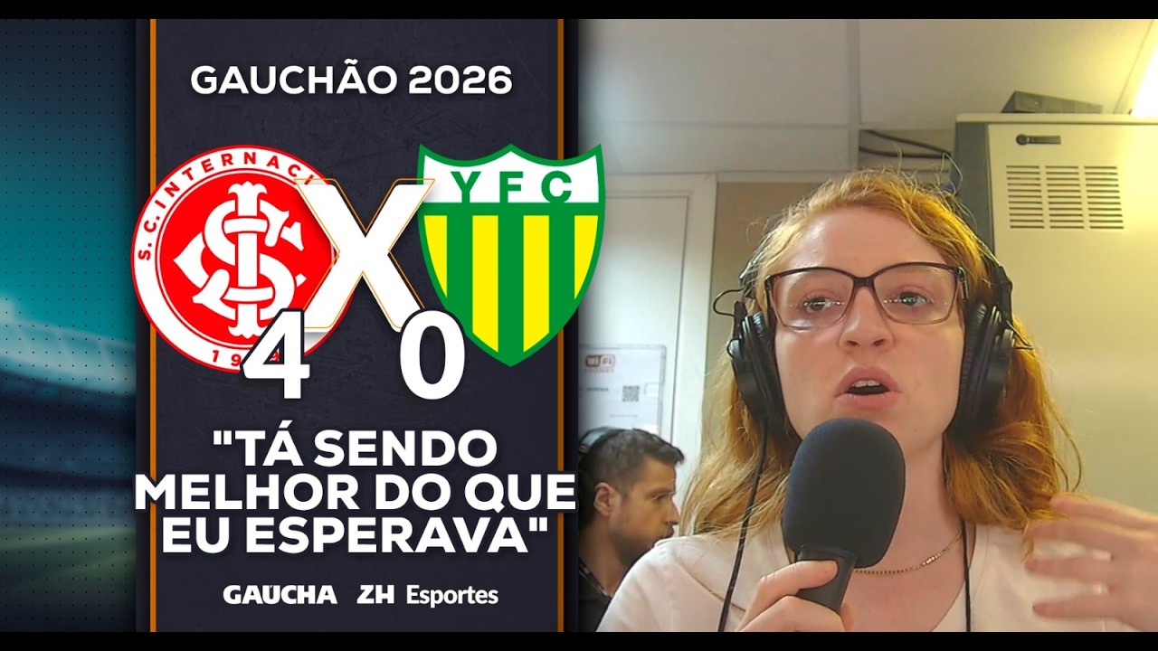 NANI CHEMELLO E DIOGO OLIVIER ANALISAM CAMPANHA DO INTER ATÉ AQUI | INTER 4x0 YPIRANGA | 21/02/2026