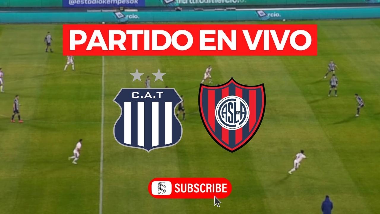 🚨TALLERES VS SAN LORENZO (VIVO) - APERTURA
