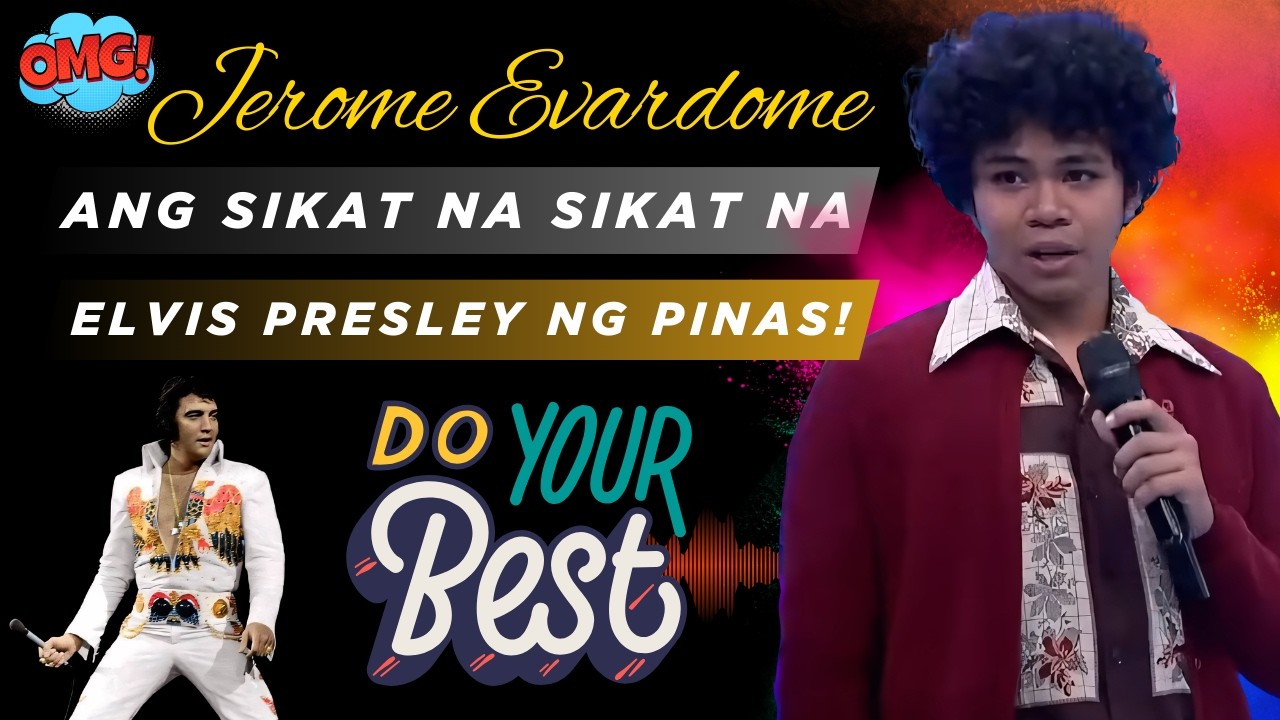 Filipino SHOCKS The whole WORLD! Elvis Presley ng PINAS Jerome Evardome PINAGKAGULUHAN!
