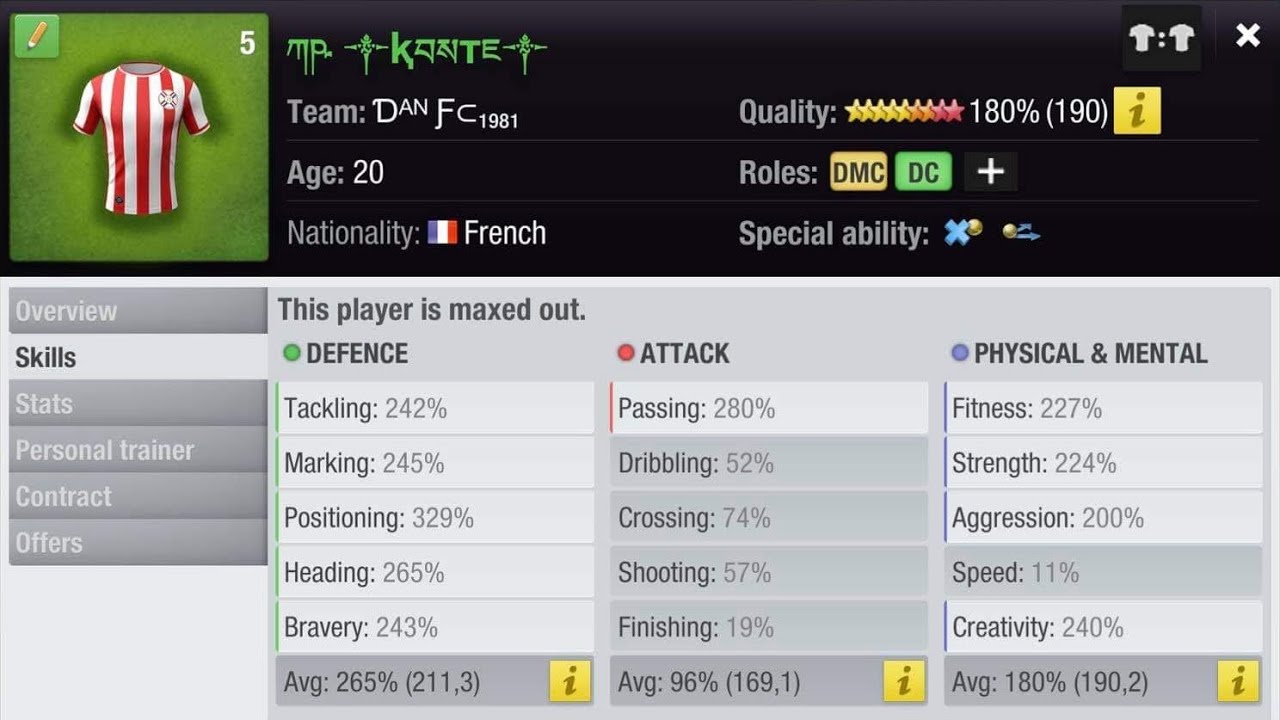 Top Eleven : NON-Mutant DMC Drill Sequence