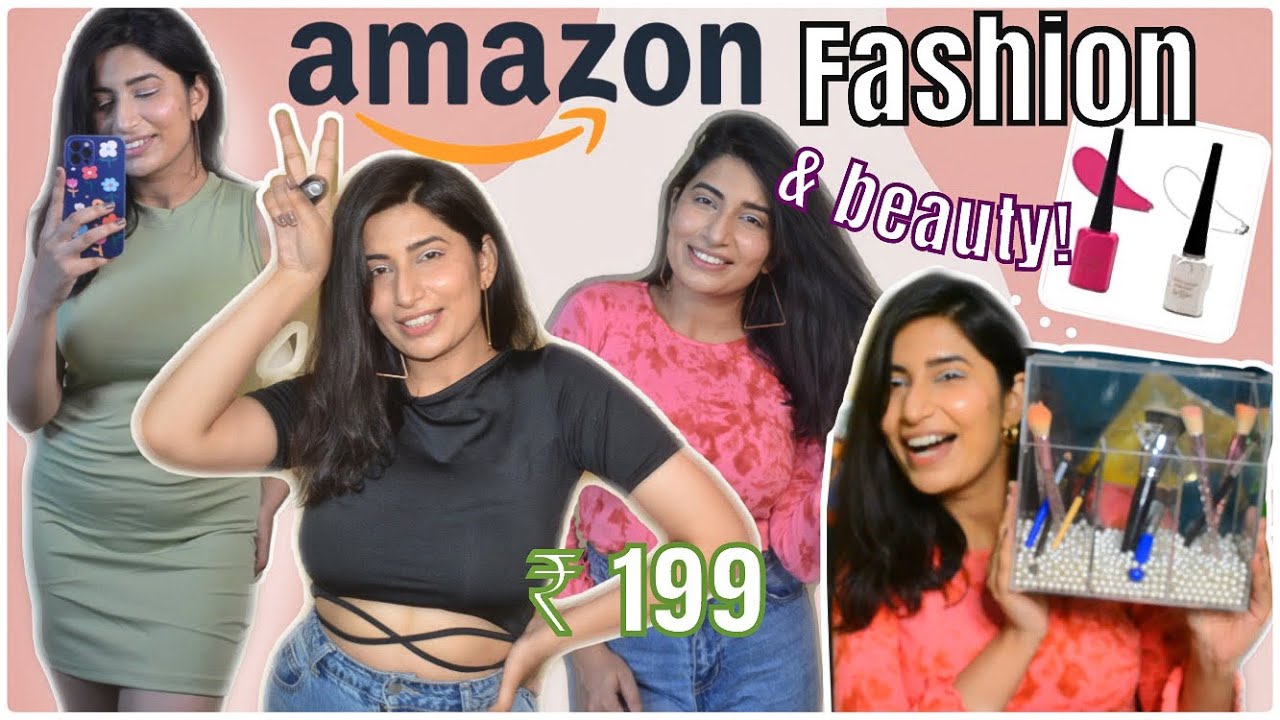 UNDER 500 AMAZON FINDS! *fashion & beauty*