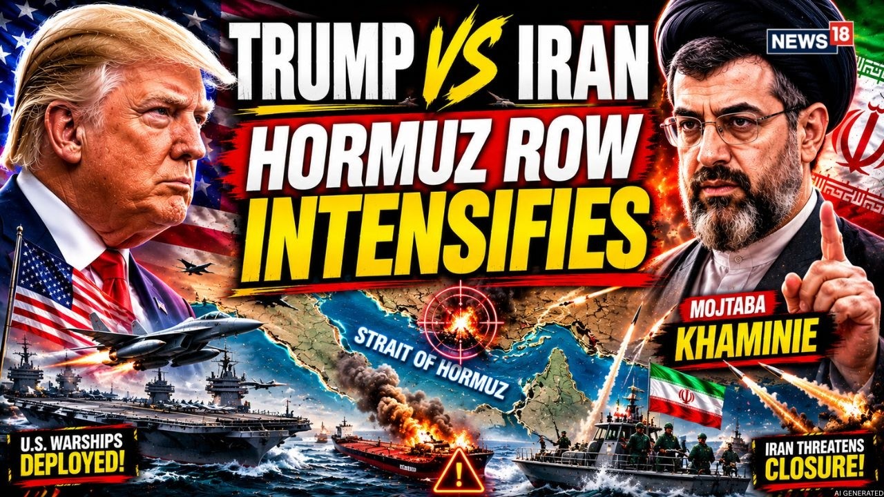 HORMUZ LIVE: Iran Attacks Cargo Ship, Test Trump&rsquo;s Deal to Reopen Strait, War Escalation Soon | N18G