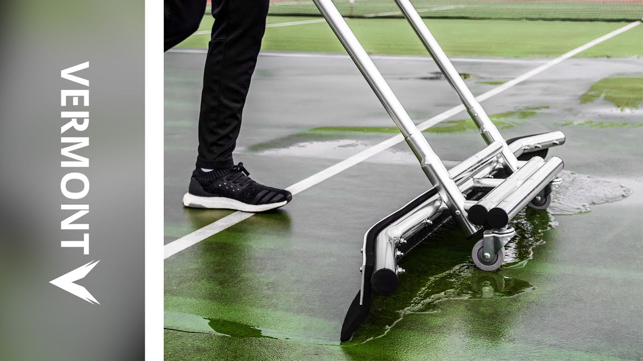 Tennis Court Rain Shuttle Squeegee | Vermont