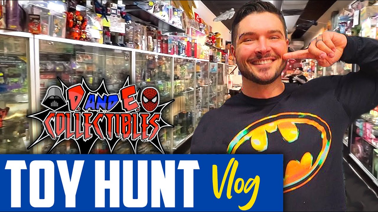 Ethan Page does massive Fig Hunt & returns to D & E Collectibles Pittsburgh, PA • Toy Hunt Vlog