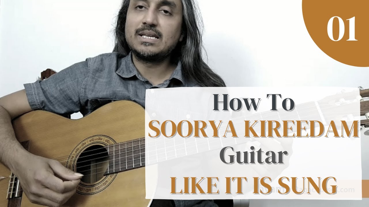 sooryakireedam pallavi DETAILED like SUNG | tabs & how to