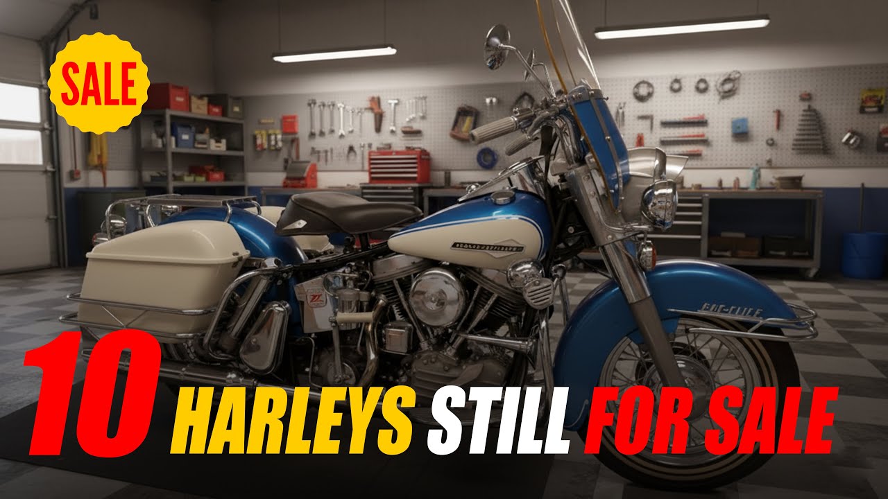 Топ-10 мотоциклов HARLEY DAVIDSON по невероятно низким ценам