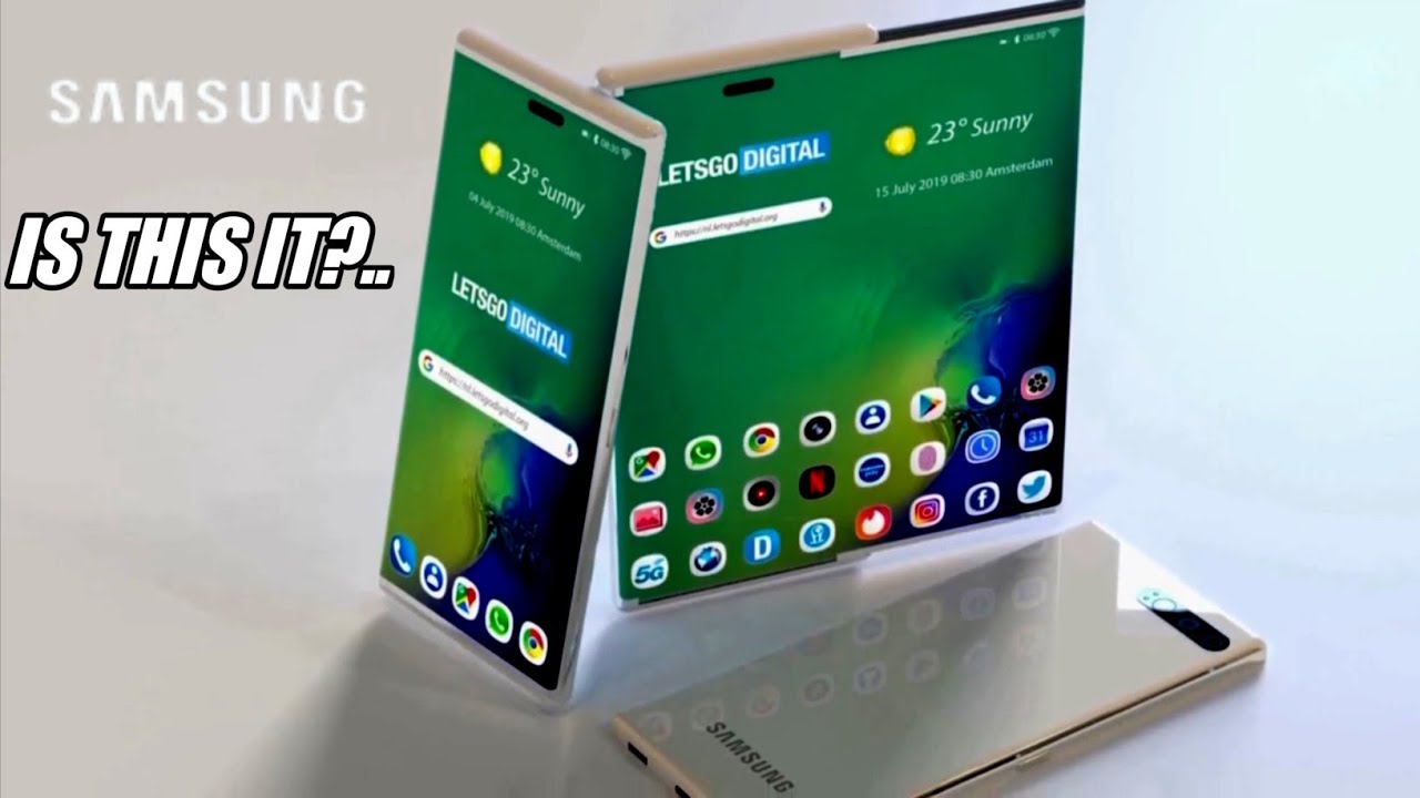 SAMSUNG- Is This STRETCHABLE Smartphone?