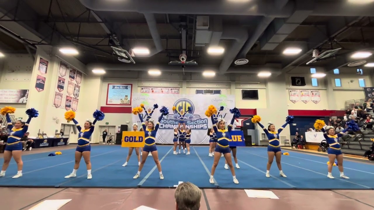 CIHS cheer CIF 2024