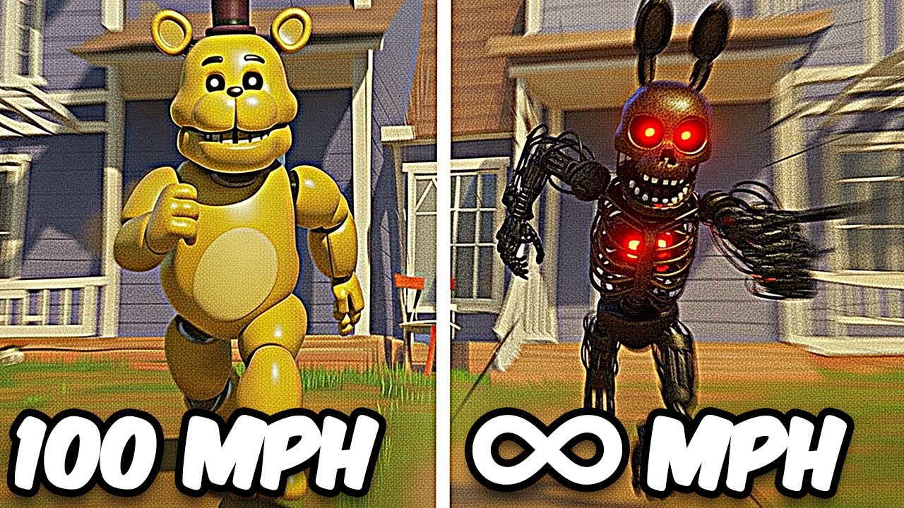 IGNITED BONNIE IS THE FASTEST IN HELLO NEIGHBOR