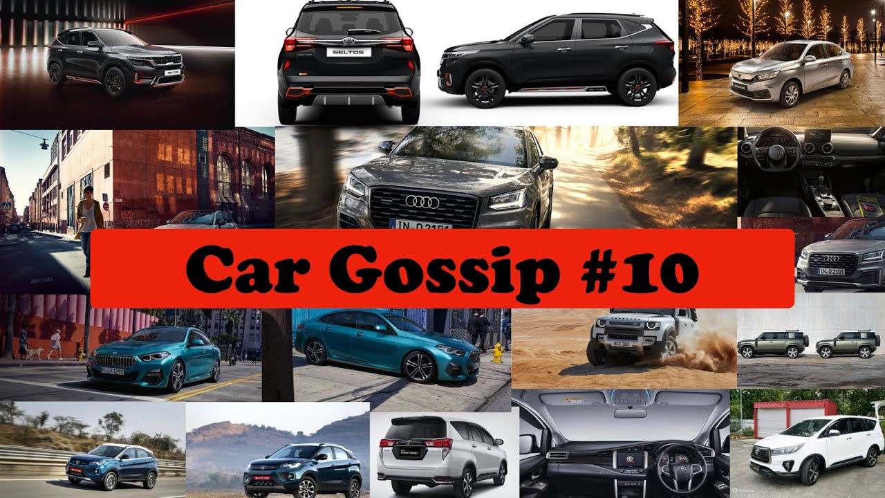 Car Gossip#10-Kia Seltos,Honda Amaze,BMW 2 Series,Land Rover Defender,Innova Crysta Facelift,Audi Q2