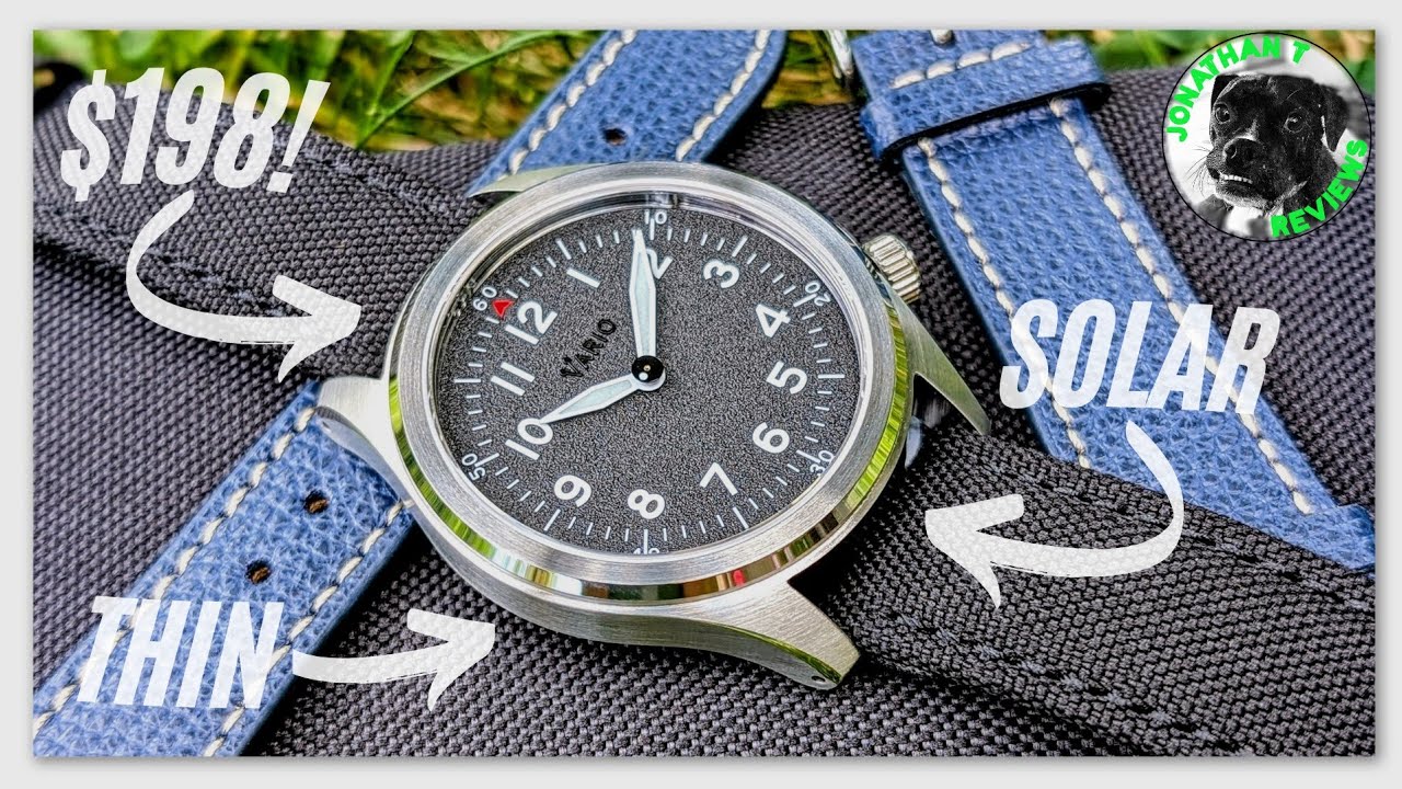 Vario 1945 A-11S: Vintage Military Style, Modern Solar Heart