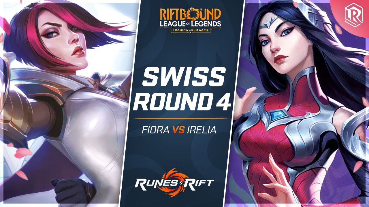 Fiora vs Irelia - Round 4 | Riftbound Spiritforged Tournament 8