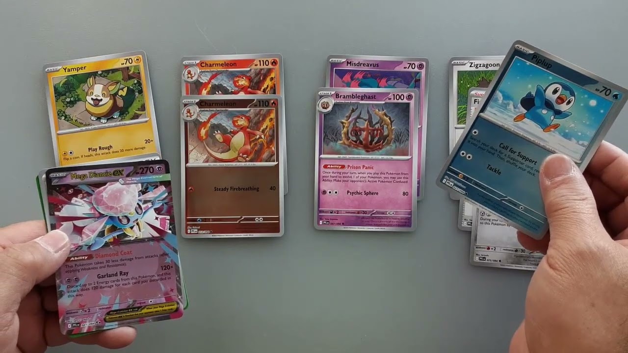OPENING 10 INDIVIDUAL PACK OF PHANTASMAL FLAMES! LET'S GET MEGA CHARIZARD RARE CARD🍀🔥