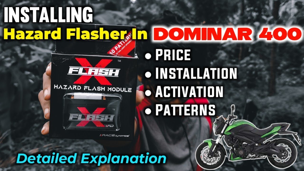 Installing Flash X Hazard Module in Dominar 400 | Plug n Play | Detailed Review |