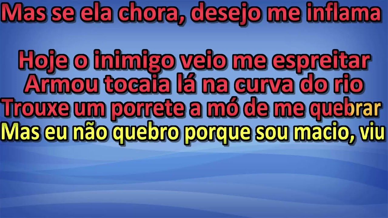 Querido Diario  - Chico Buarque (Playback Original)