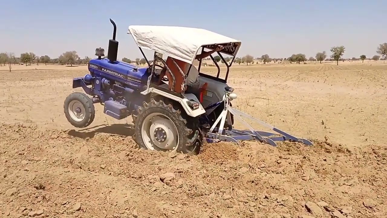 3 MB 3rd Low Plow Farmtrac XP 41 Powerful Performance New Model Tractor Video
