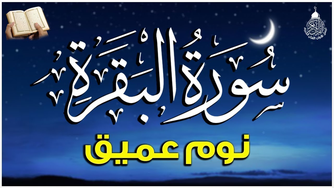 سورة البقرة طاردة الشياطين💚 بصوت هادئ ومريح جدا جدا 💚💤تلاوة هادئة للنوم والراحة النفسية 😴