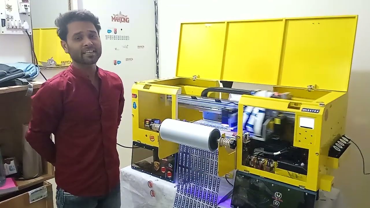 UV DTF ( MADE IN INDIA) ,Transferred Labels on Any Hard Surface #dtf #dtfprinter #uv