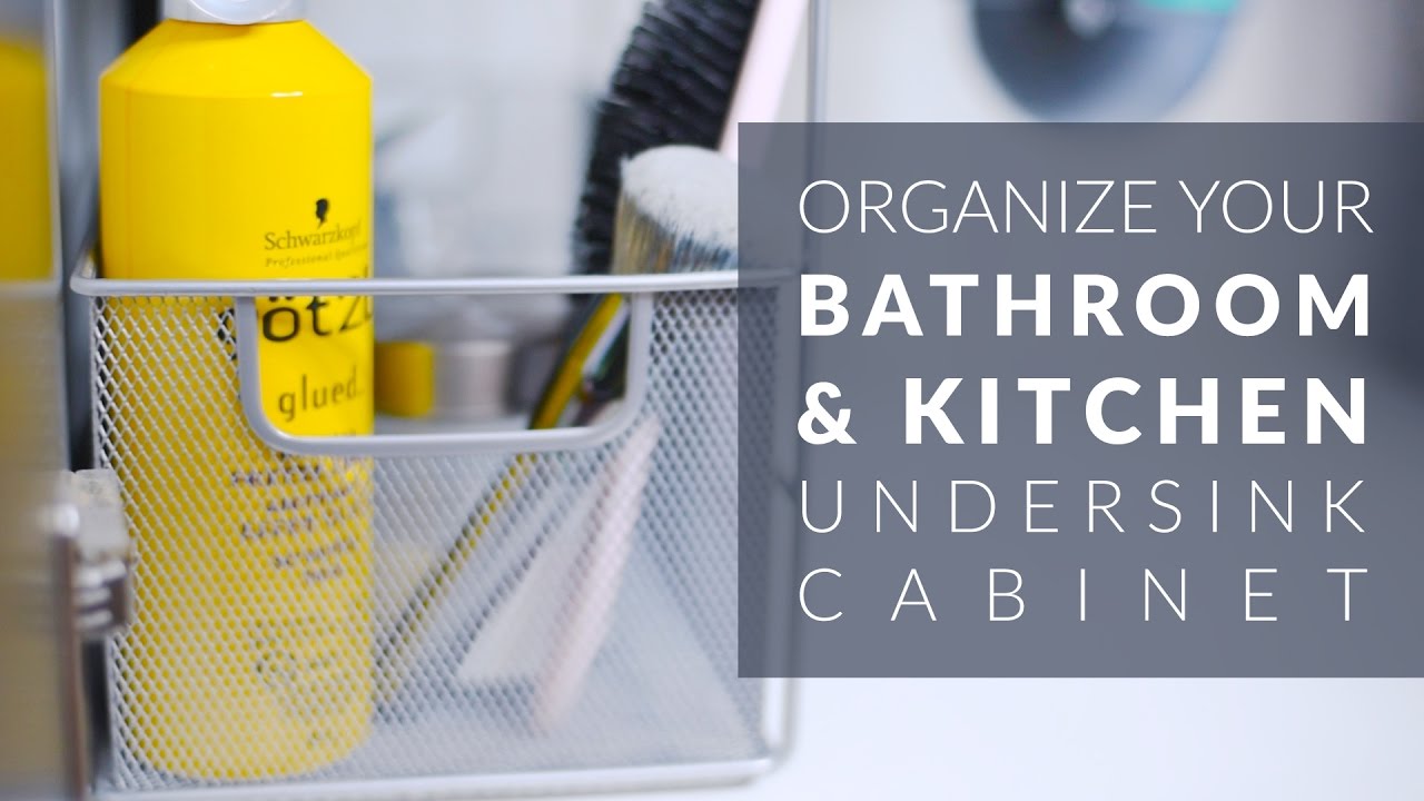 Bathroom & Kitchen Undersink Organizing | Brash & Brilliant