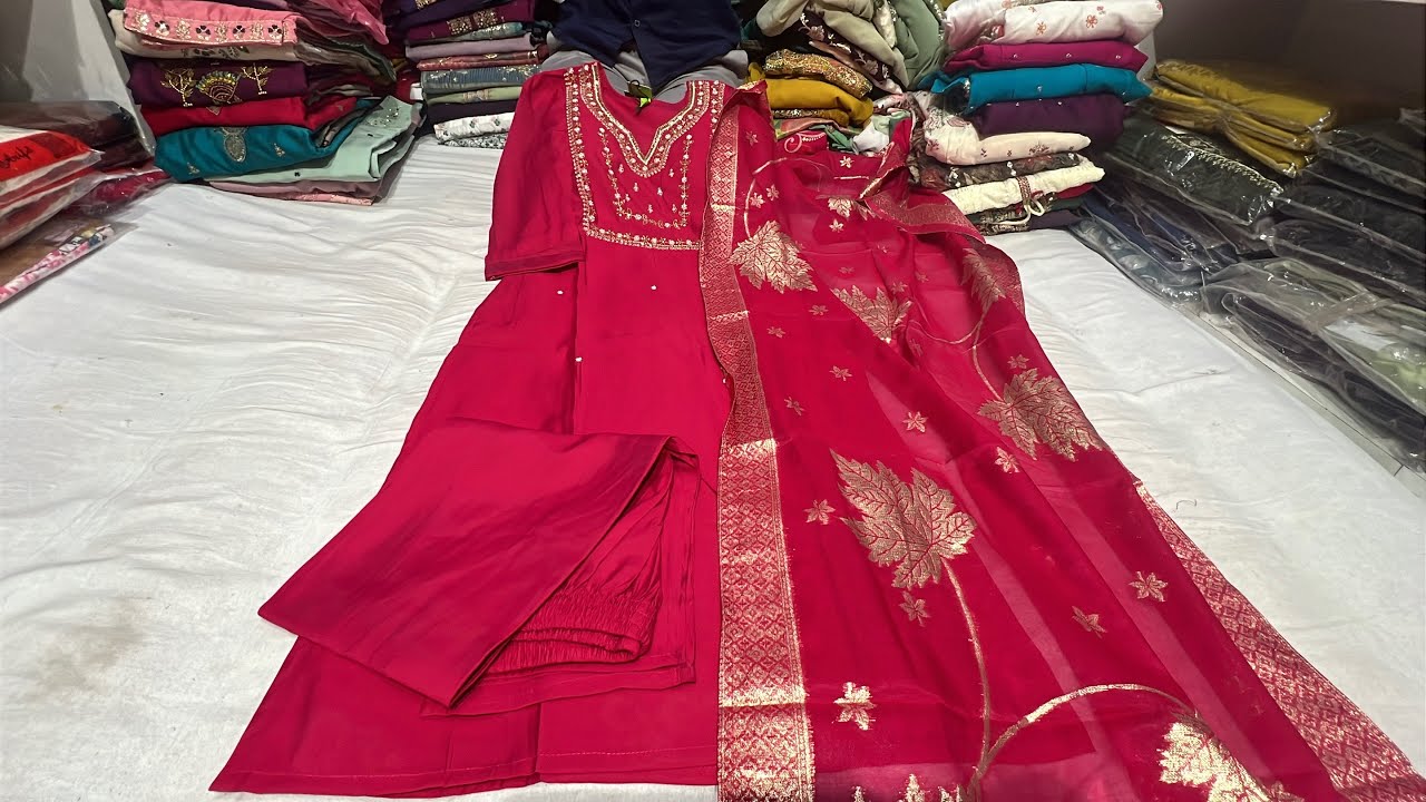Chickpet Bangalore wholesale designer Kurtis & kurti sets||Single piece courier available