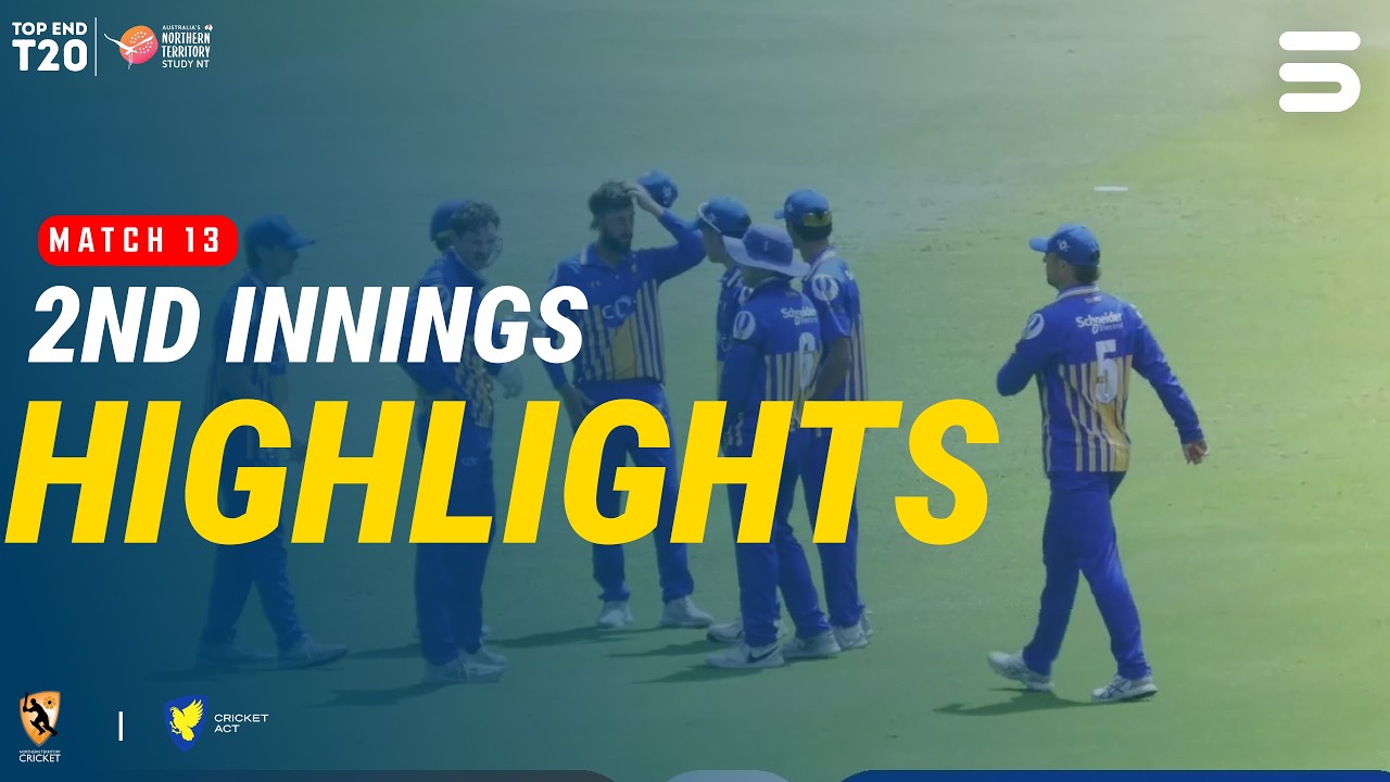 NT Strike Highlights | NT Strike vs ACT Comets | Top End T20 2026 | Match 13 | ZP1H