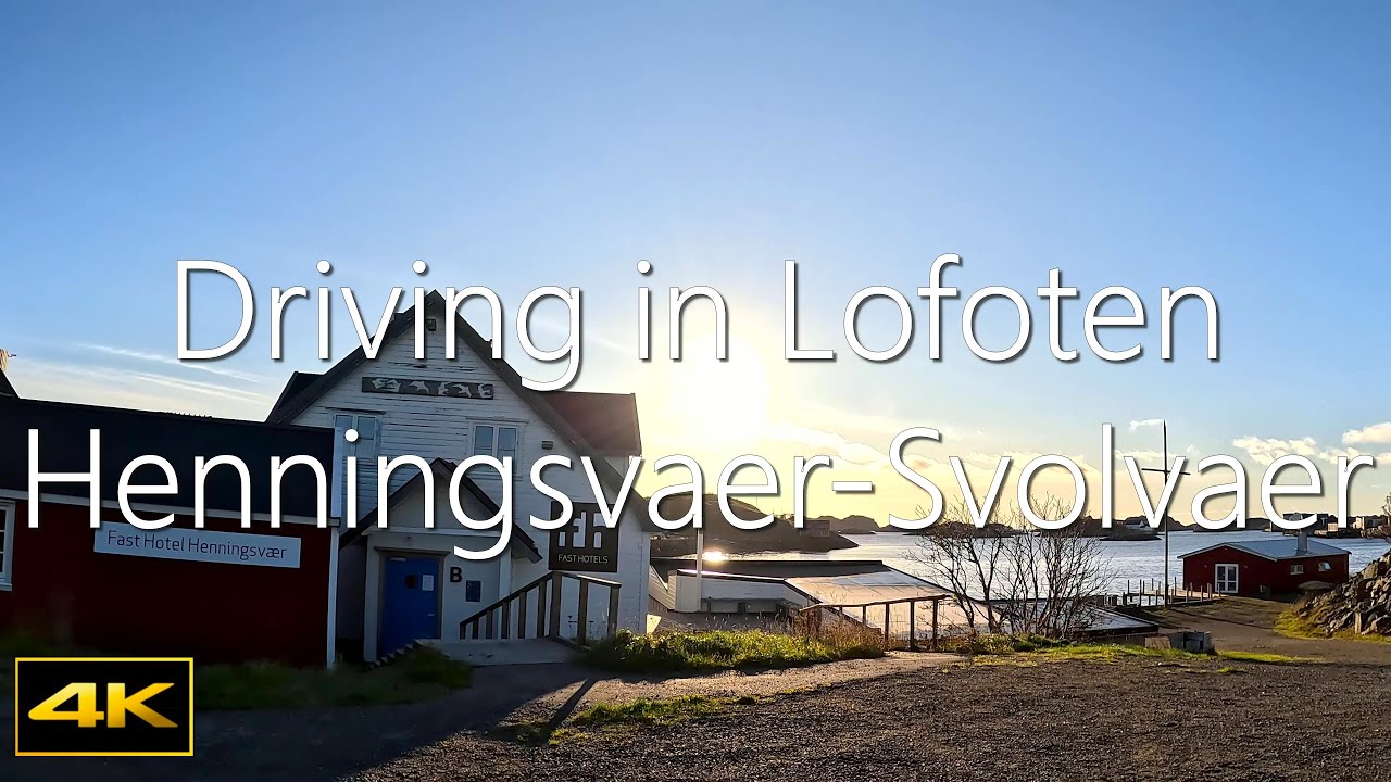 Driving in Lofoten Henningsvaer | Svolvaer Norway | LUNITO Finland