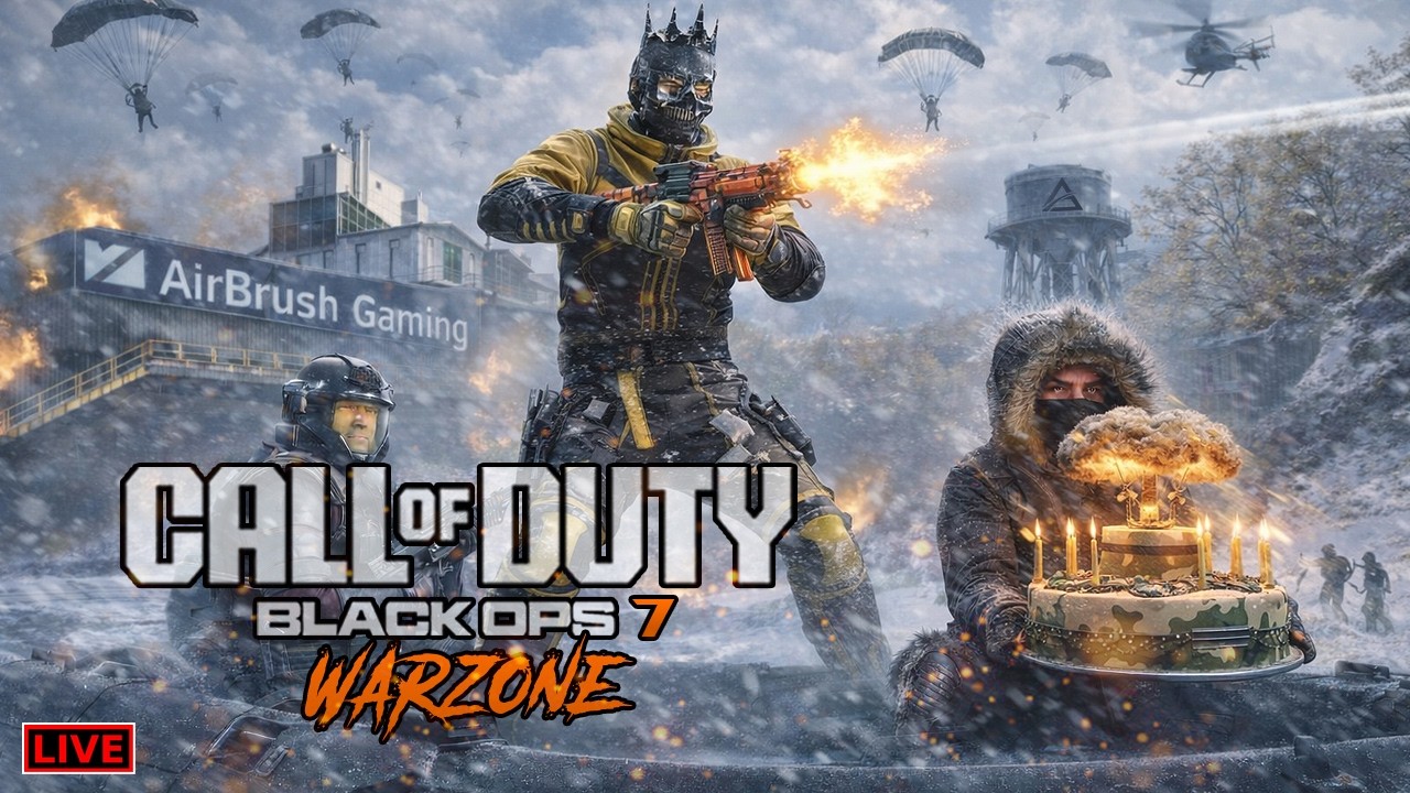 🔴LIVE - BLACK OPS 7 WARZONE (BDAY STREAM)