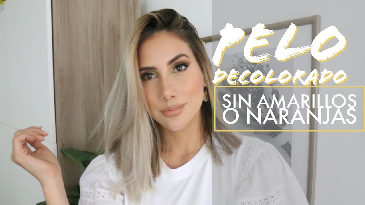 Pelo rubio sin naranjas ni amarillos. Como matizar pelo rubio