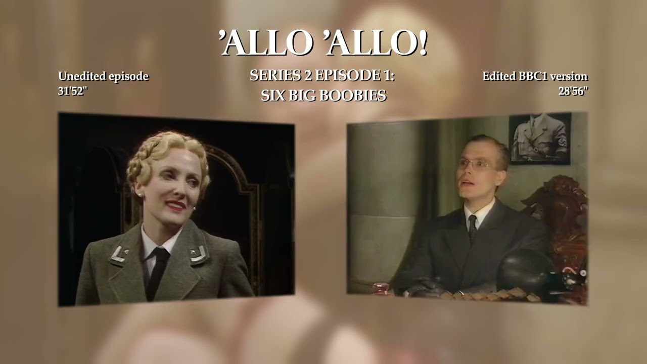 'ALLO 'ALLO! - SIX BIG BOOBIES (1985) | The Garland Edit | Comparison