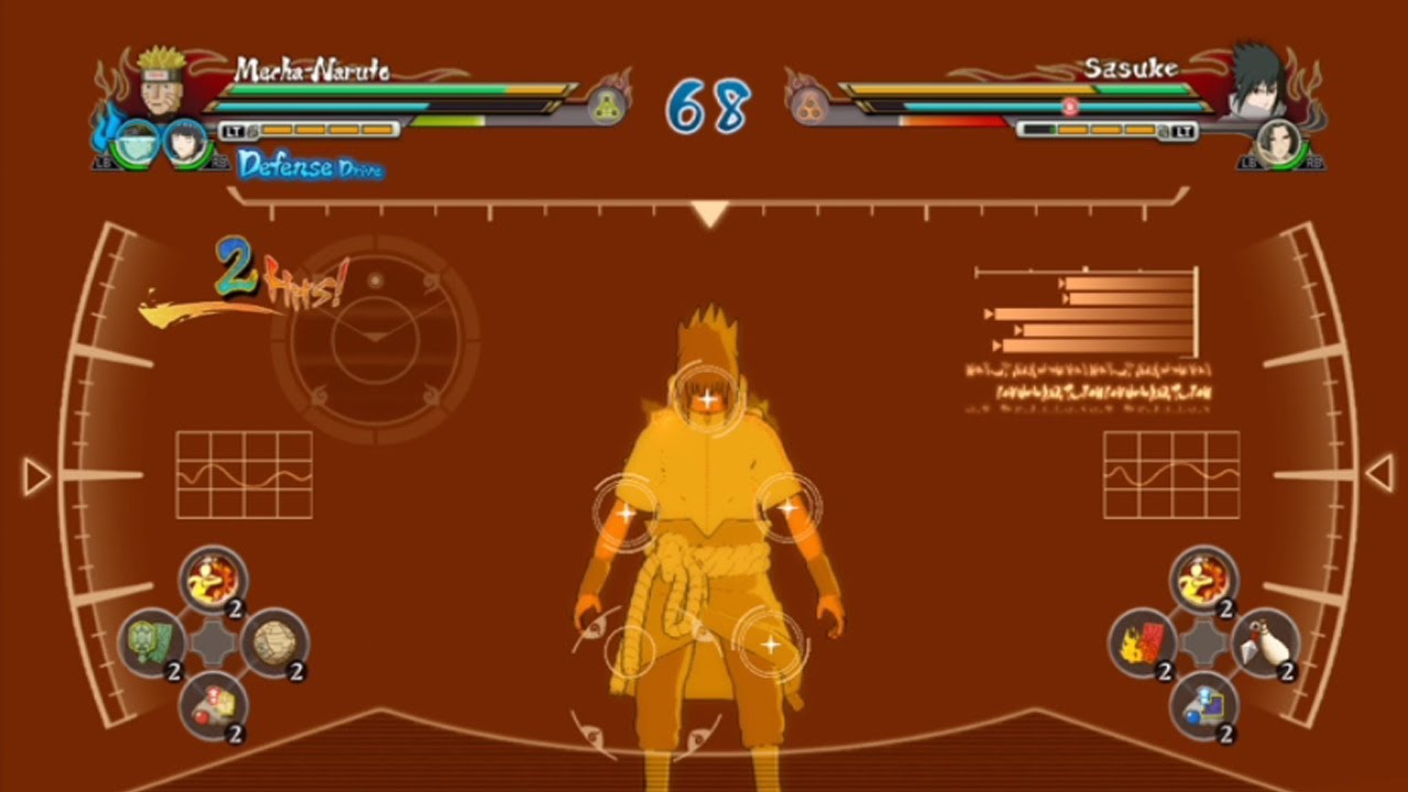 MECHA Naruto vs Sasuke-Naruto Storm Revolution (360)DEMO!