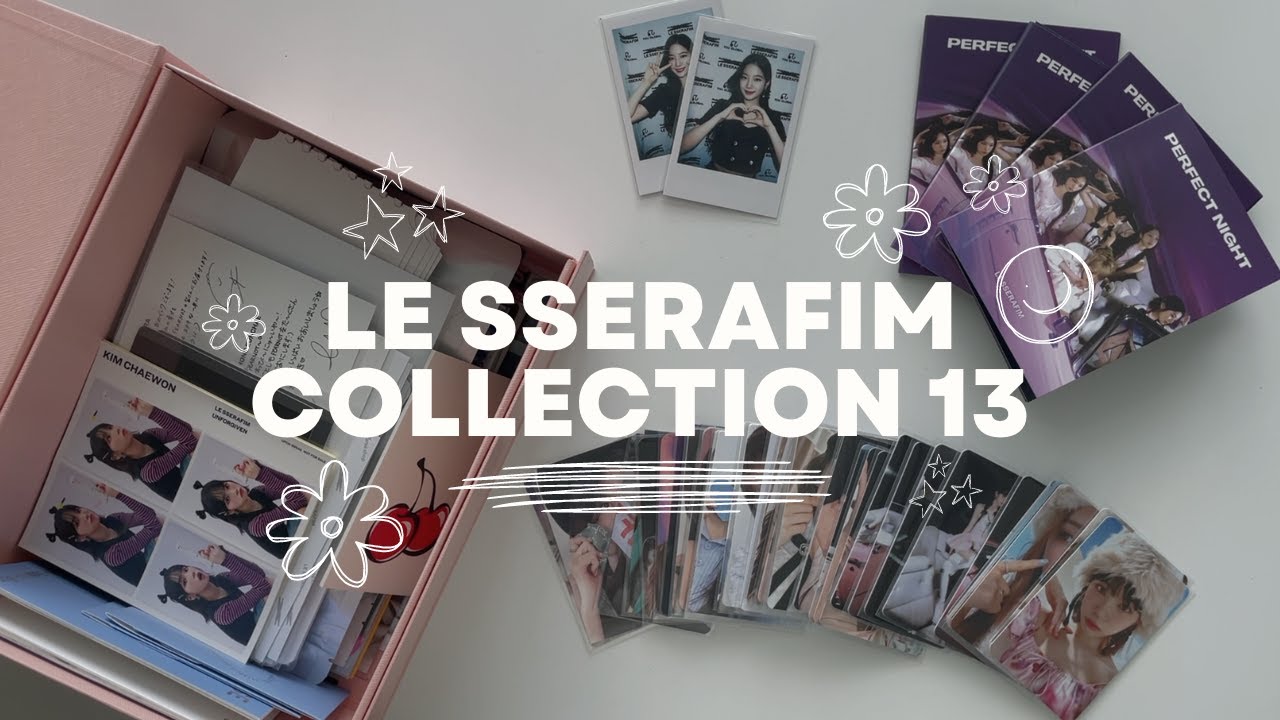 Коллекция фотокарт LE SSERAFIM 13: ИДЕАЛЬНАЯ НОЧЬ + Обновления
